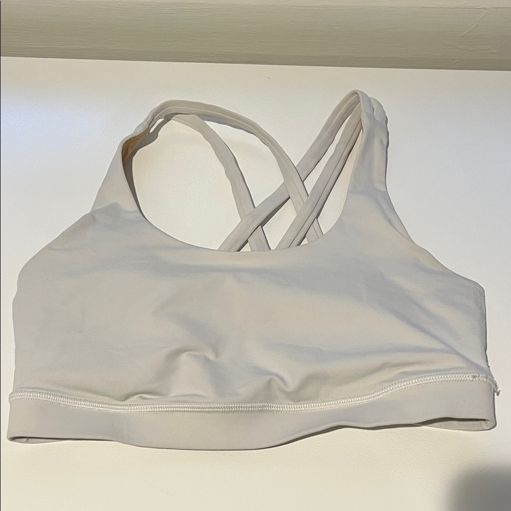 Lululemon Women's White Sports Bra